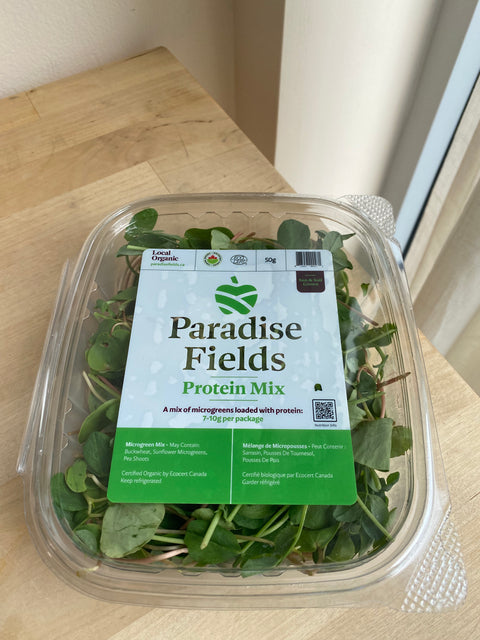 Paradise Fields Microgreens protein mix