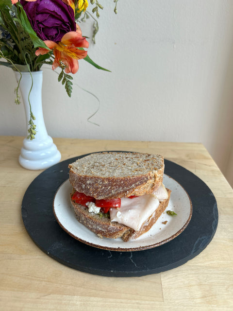 Turkey and Pico De Gallo Sandwich