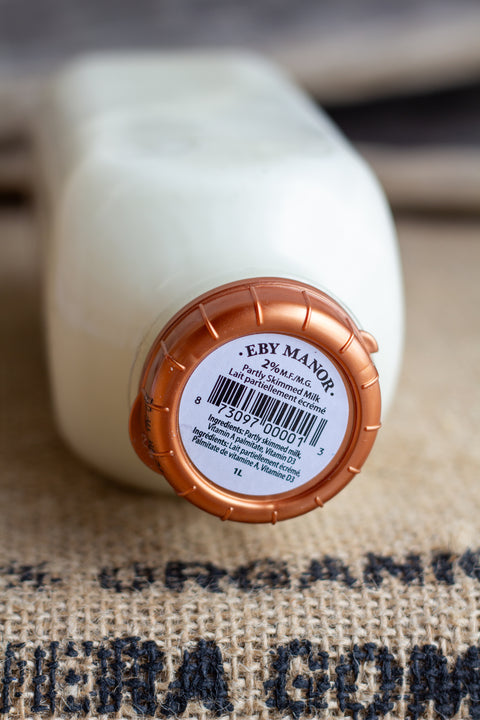 Eby Manor 2% Milk