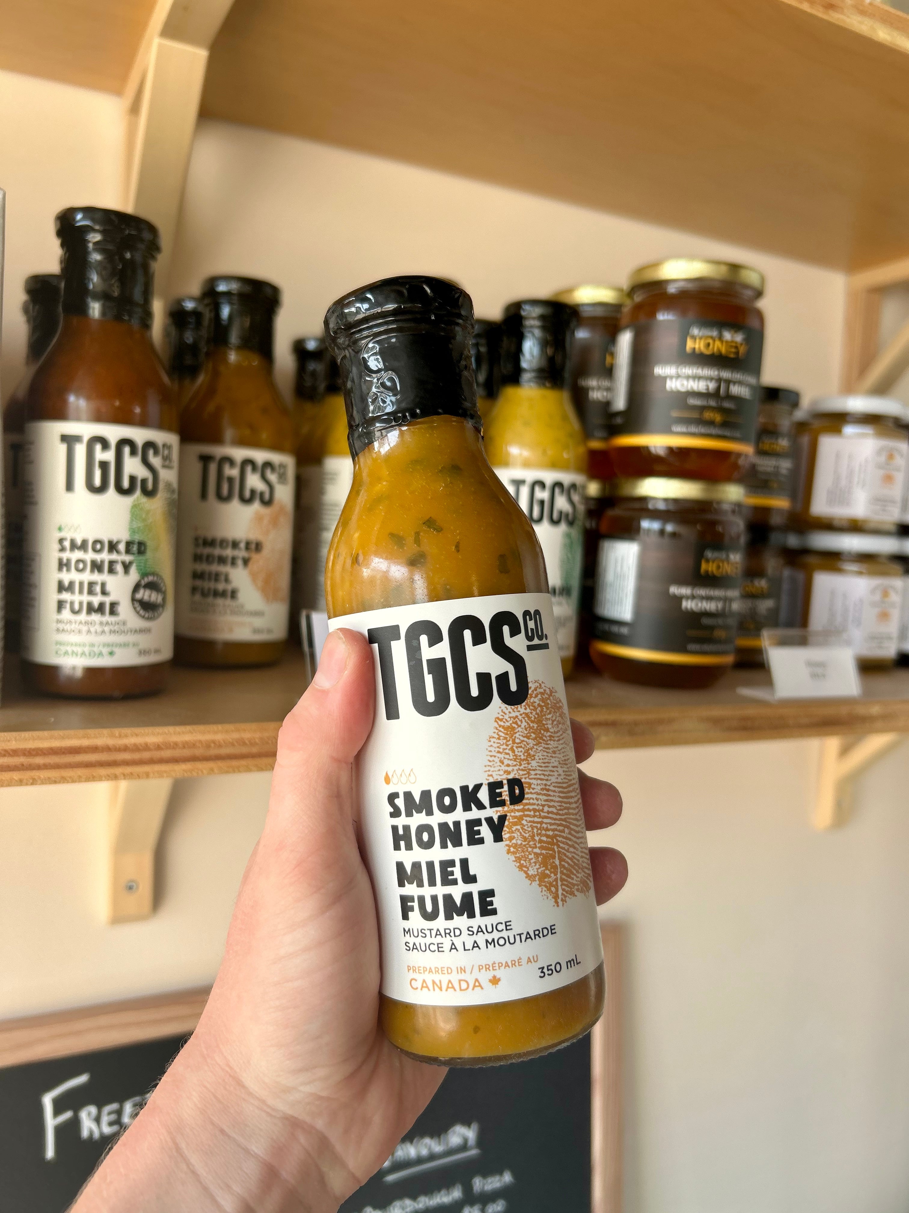 Smoked Honey: Mustard Sauce | The Great Canadian Sauce Co. – Roux Bakehouse