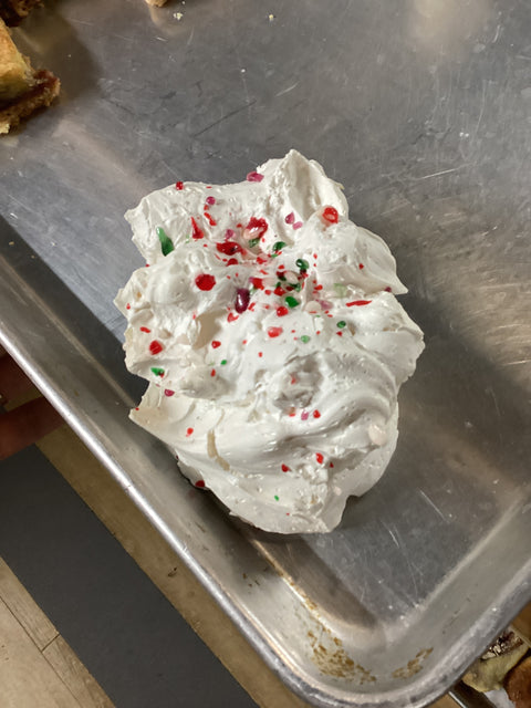 Candy Cane Meringue