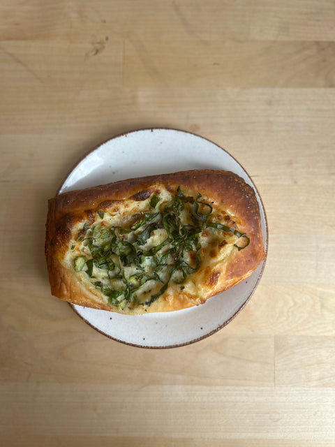 Swiss Chard and Asparagus Danish