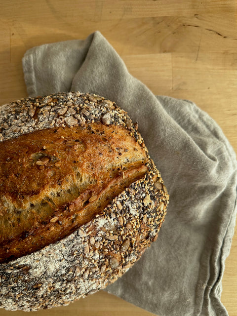 Seedy Sourdough Loaf