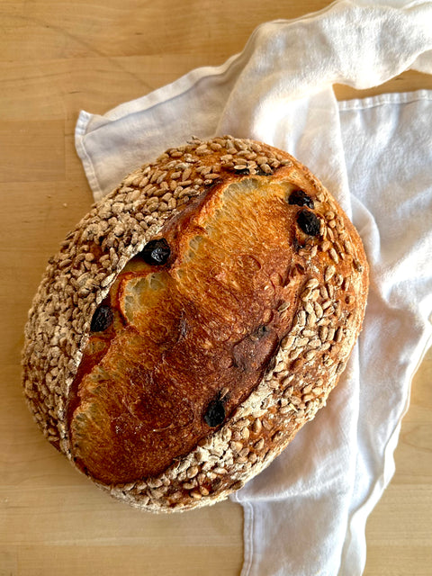 Cranberry Apricot Sourdough Loaf