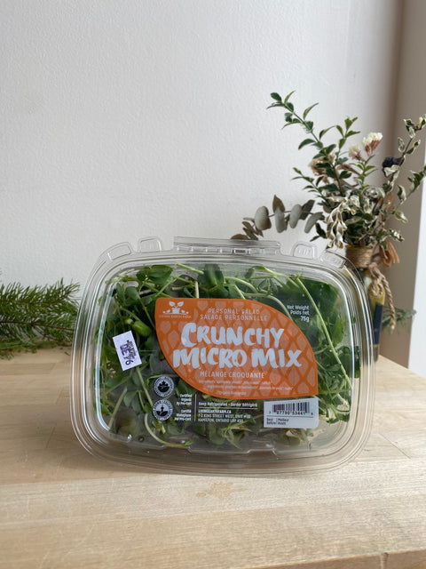 Living Earth Farm Microgreens crunchy mix