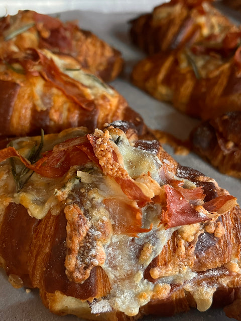 Proscuitto and Cheddar Croissant