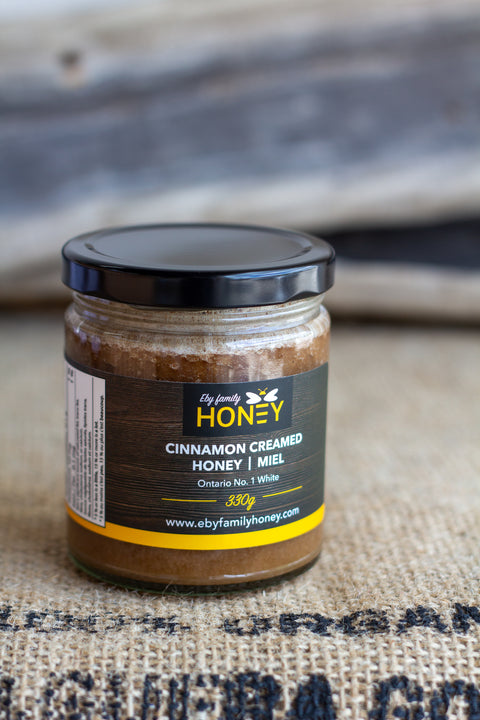 Eby Family Cinnamon Creamed Honey