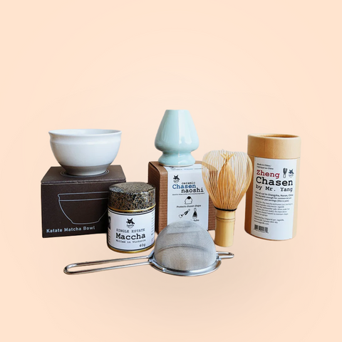Maccha Starter Kit (with Maccha) | JagaSilk