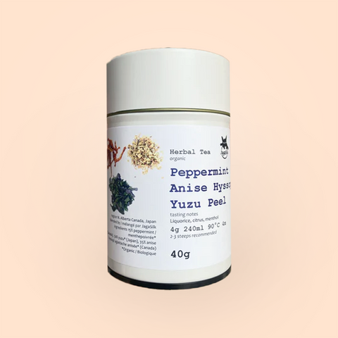 Herbal Peppermint Anise Hyssop Yuzu Peel | JagaSilk