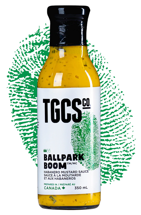 Ballpark Boom: Habanero Mustard Sauce | The Great Canadian Sauce Co.