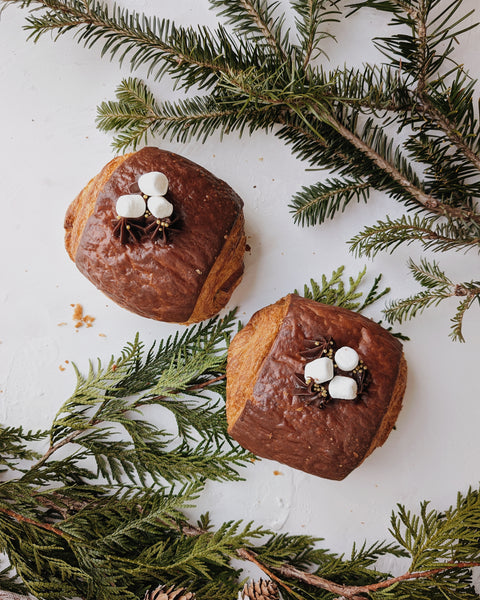 Spiced Hot Chocolate Croissant